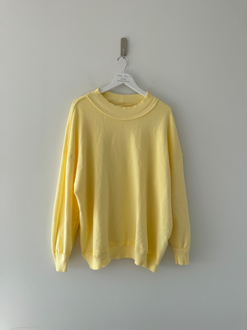 FREE PEOPLE Palm Springs Pullover in Yellow M - Picture 3 of 6